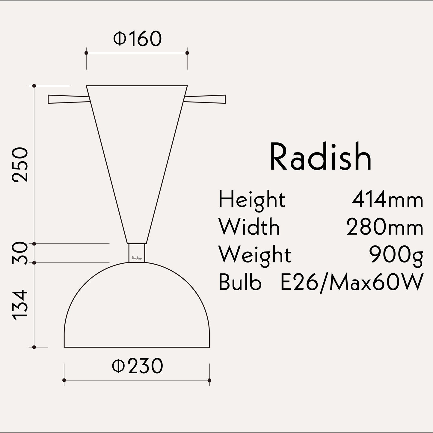 CEILING Radish|VARY ORIGINAL