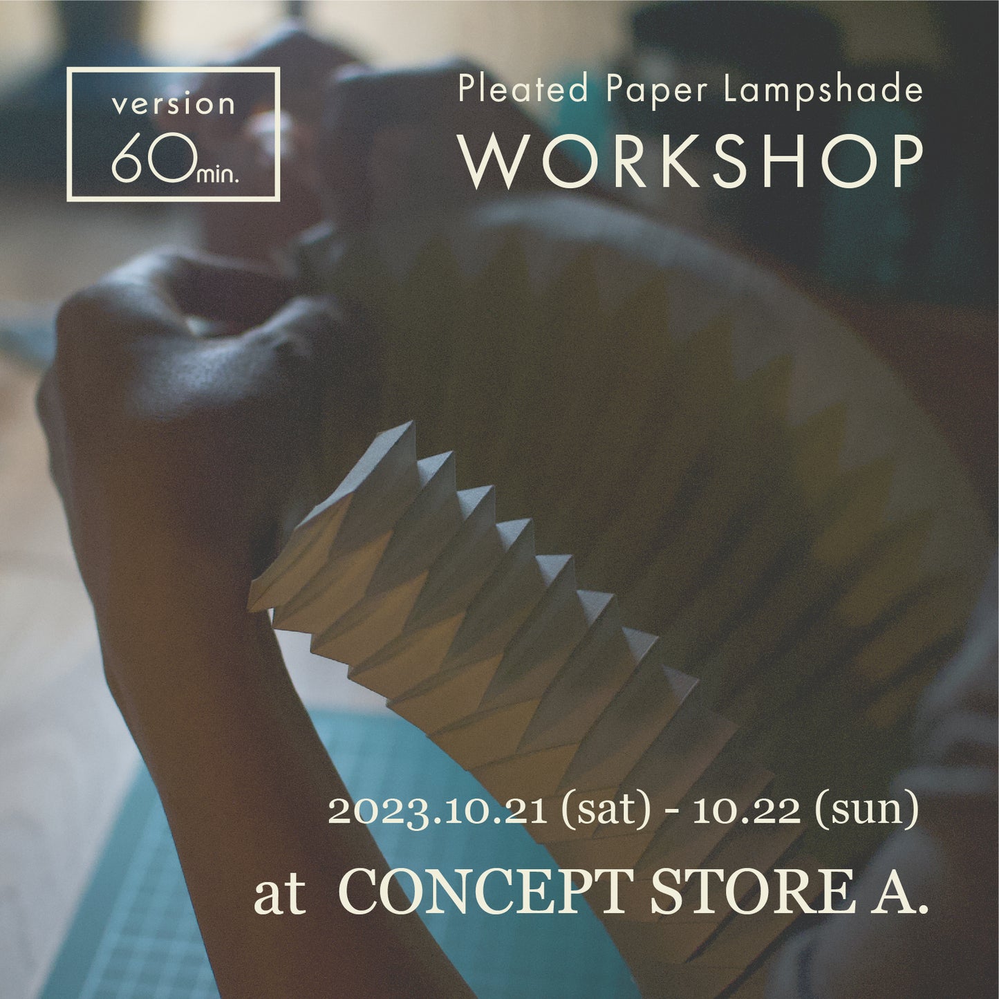 WORKSHOP | CONCEPT STORE A.