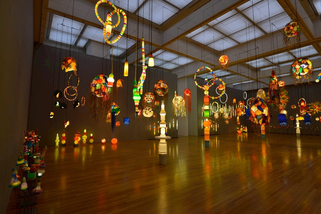 漂流物のランプ